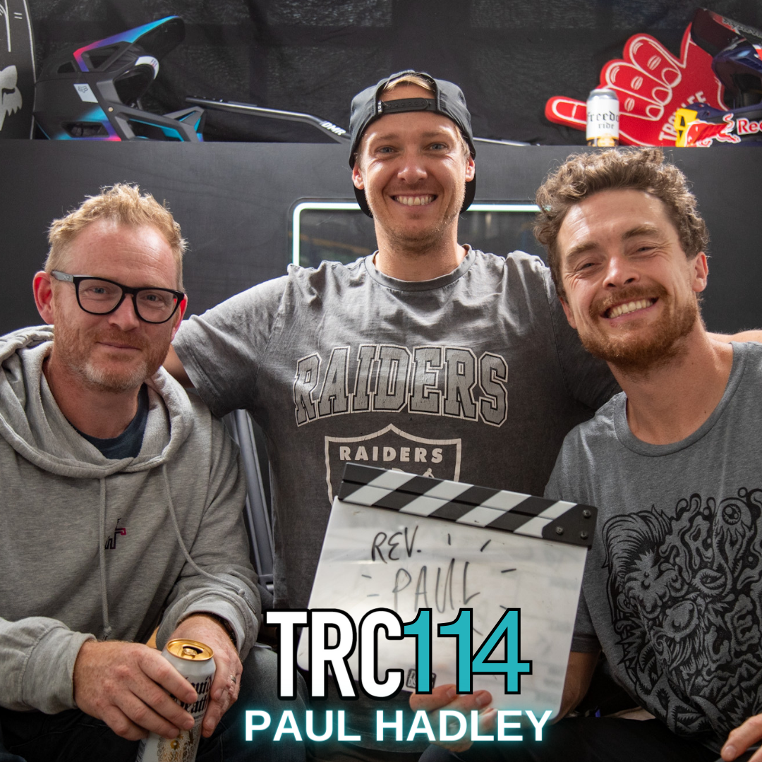 Tackling questions with a mountain biking minister! The