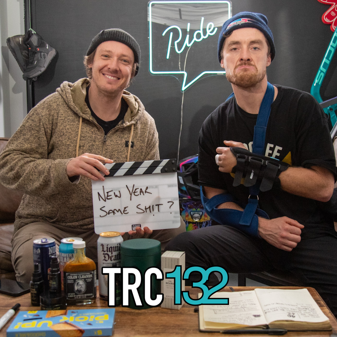 Olly's gotten injured, skin suits and petrol station merch The Ride